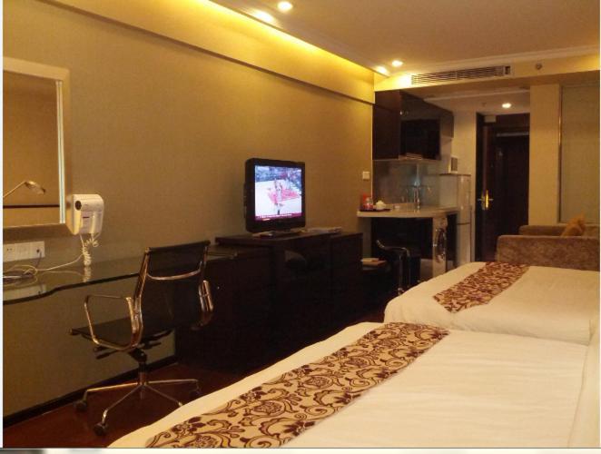 Guangzhou Meiyijia Hotel Apartment Oda fotoğraf